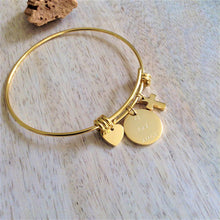 Load image into Gallery viewer, Pulsera Fe, Paz, Amor