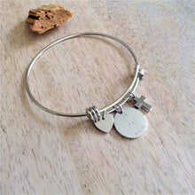 Load image into Gallery viewer, Pulsera Fe, Paz, Amor