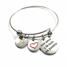 Load image into Gallery viewer, Pulsera de Amor y Fe