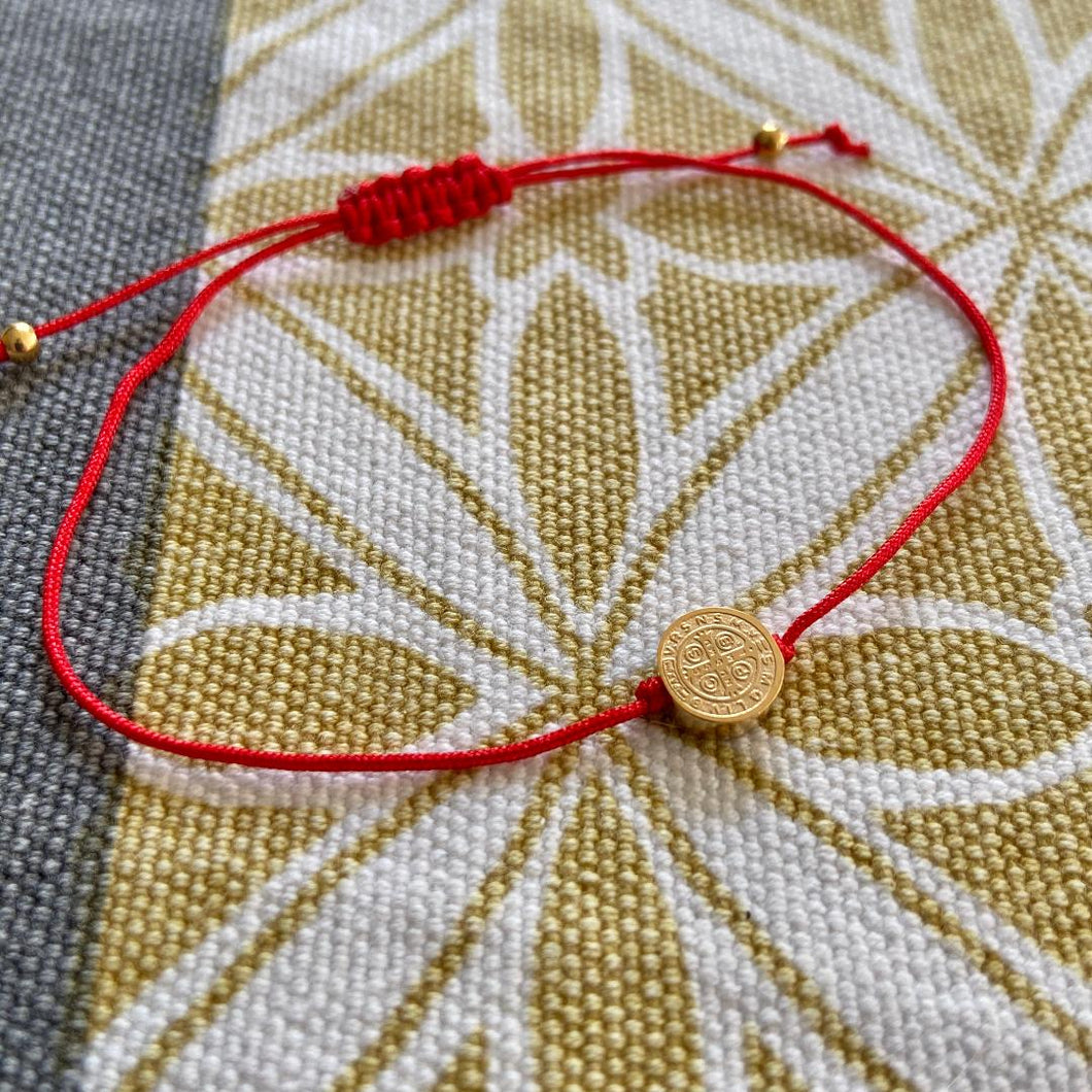 Hilo rojo pulsera San Benito